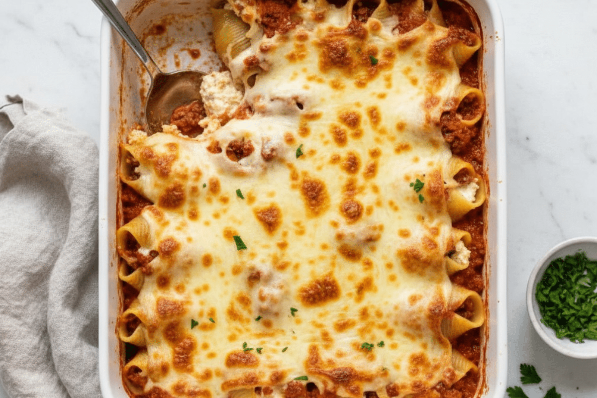Stuffed Shells with Meat: A Comforting Classic Made Easy